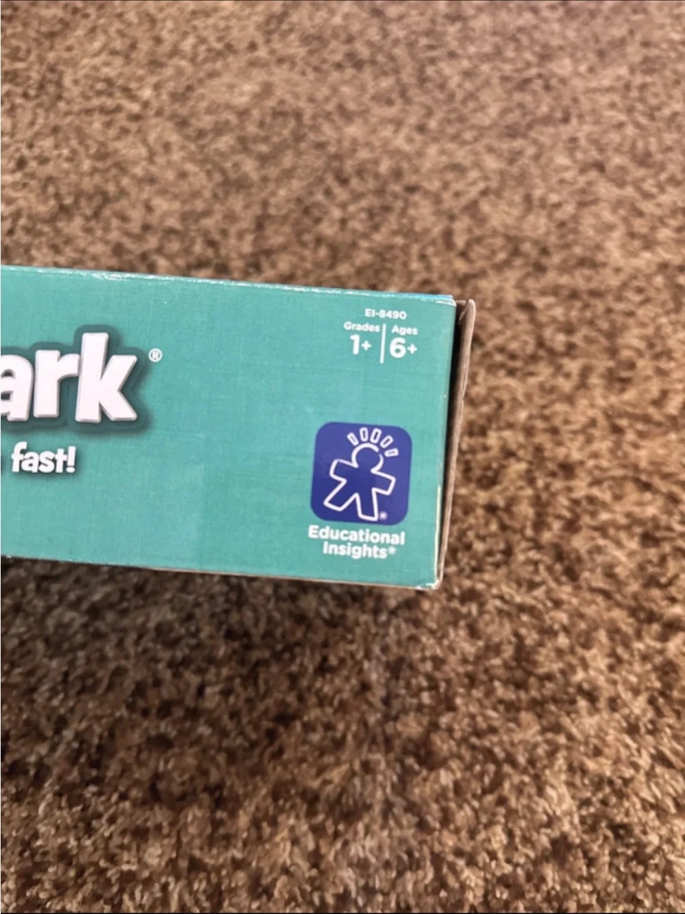 MathShark Kids Learning Toy - Blue Math Practice Game - Picture 3 of 3